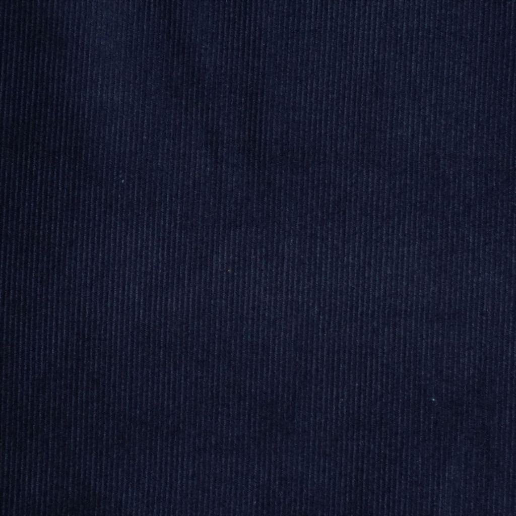 Feincord Baumwolle dunkelblau